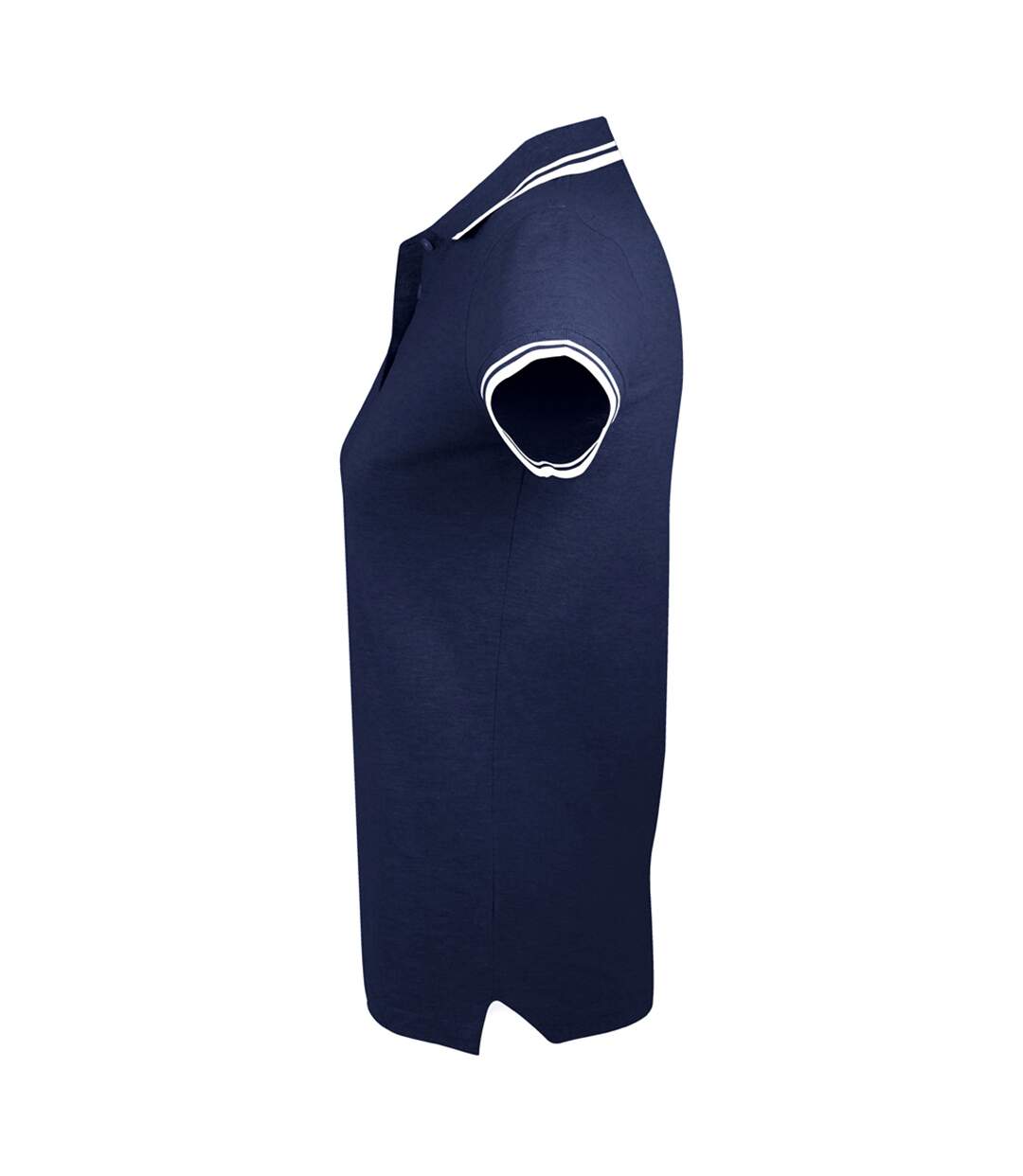 SOLS - Polo manches courtes PASADENA - Femme (Bleu marine/blanc) - UTPC2432