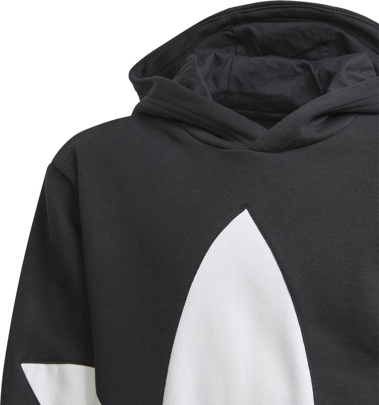 adidas Big Trefoil hættetrøje Sort