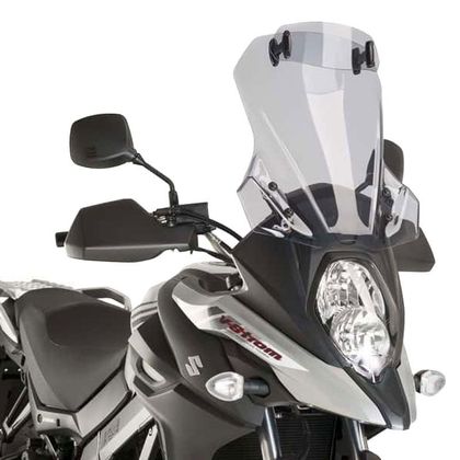 Bulle Puig Touring avec visière - Gris