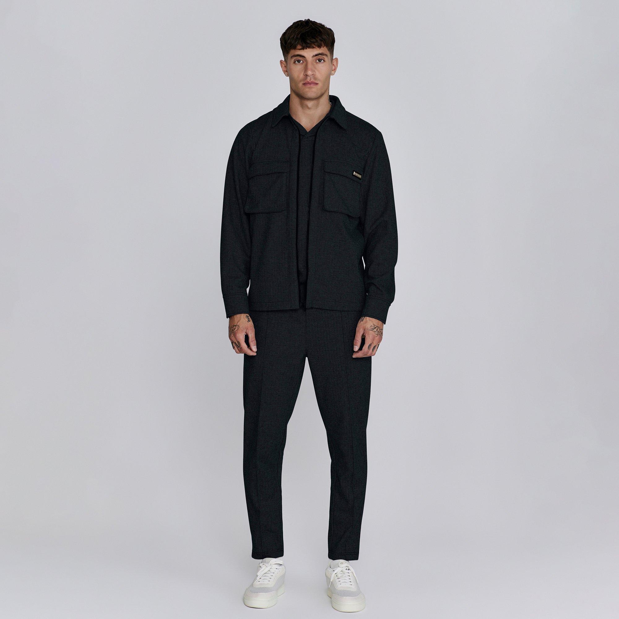 SikSilk Smart Overshirt Mens