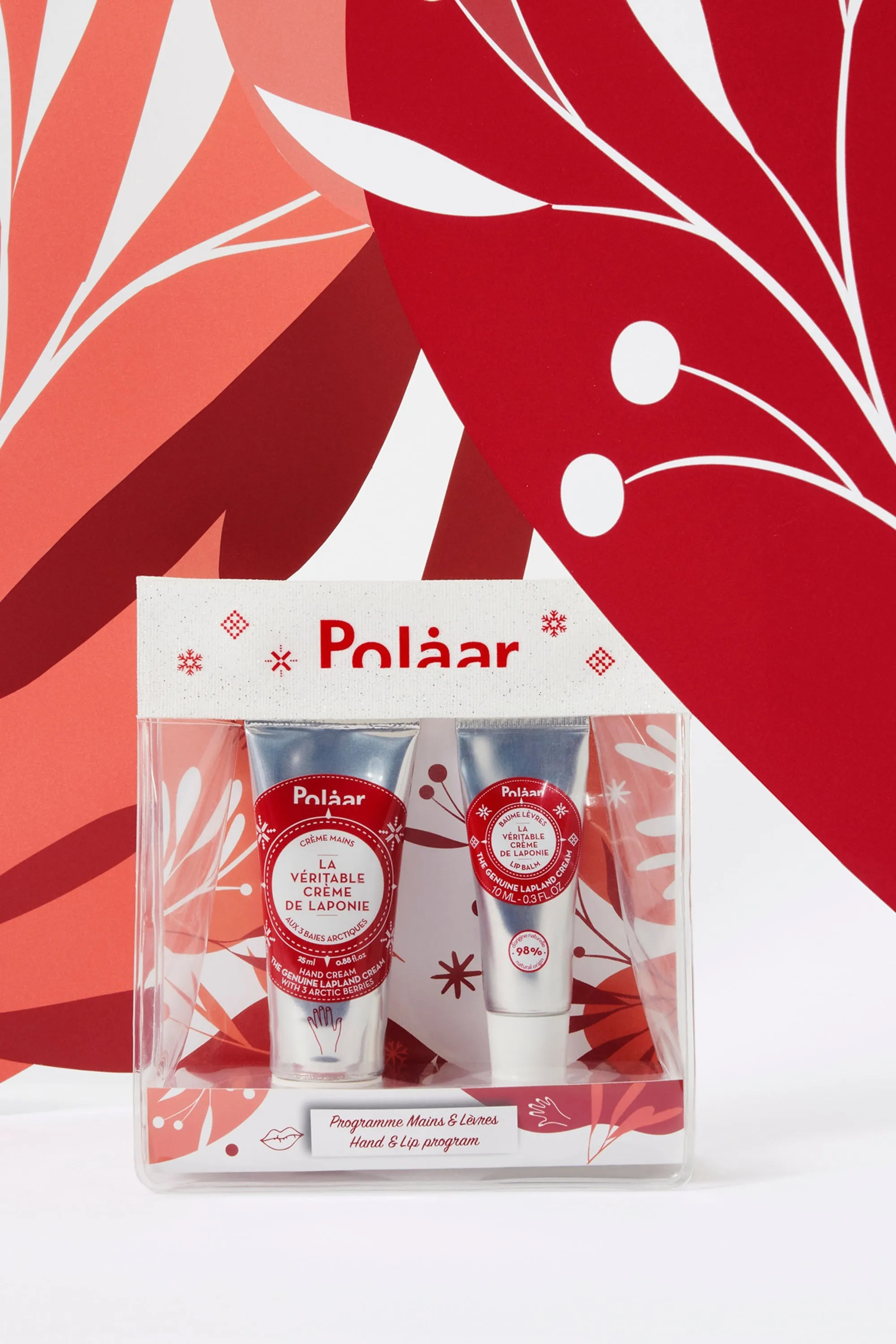 Polaar Kit mains et lèvres La Véritable Crème de Laponie aux 3 Baies Arctiques