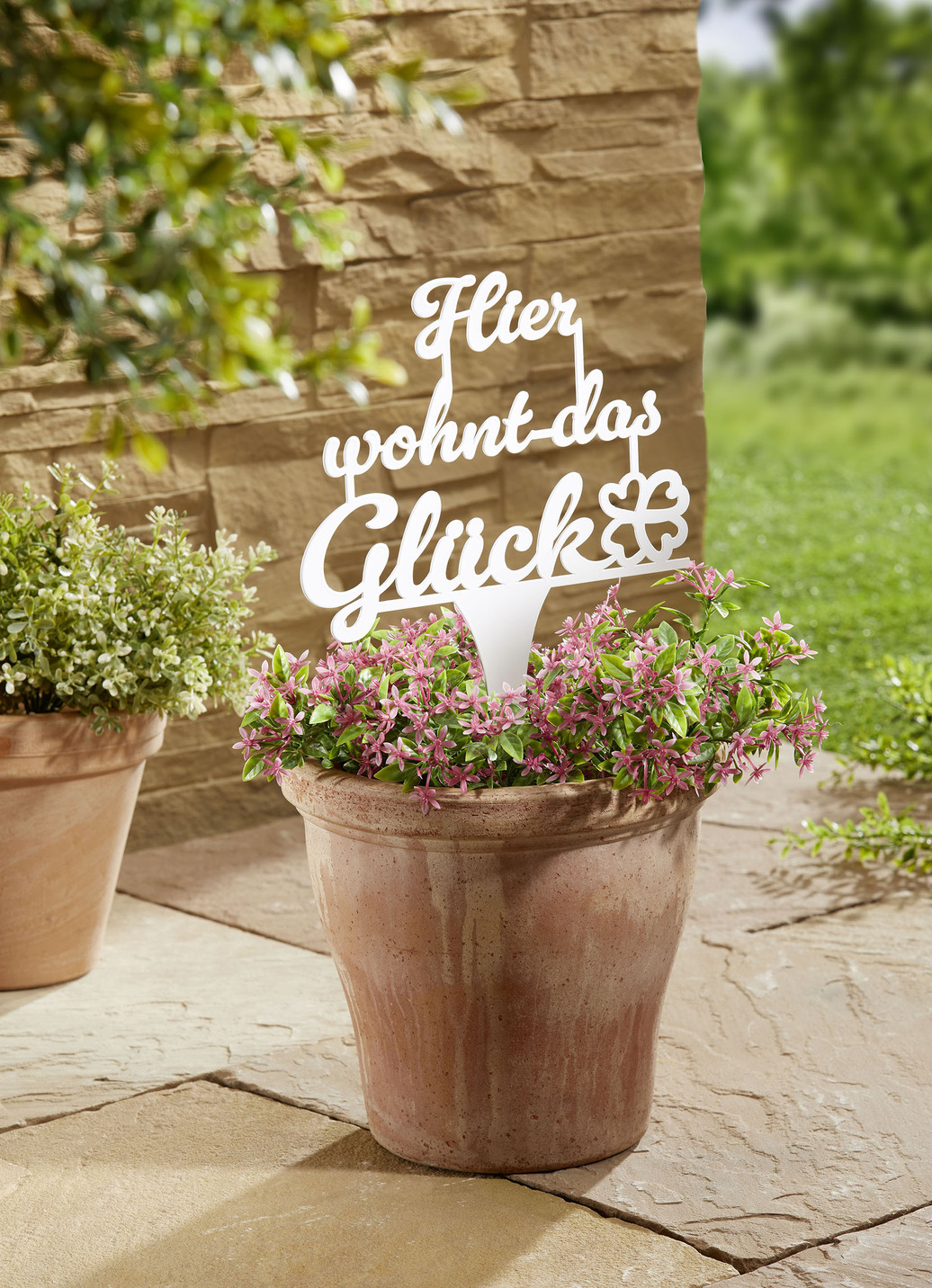 Gartenstecker aus Eisen