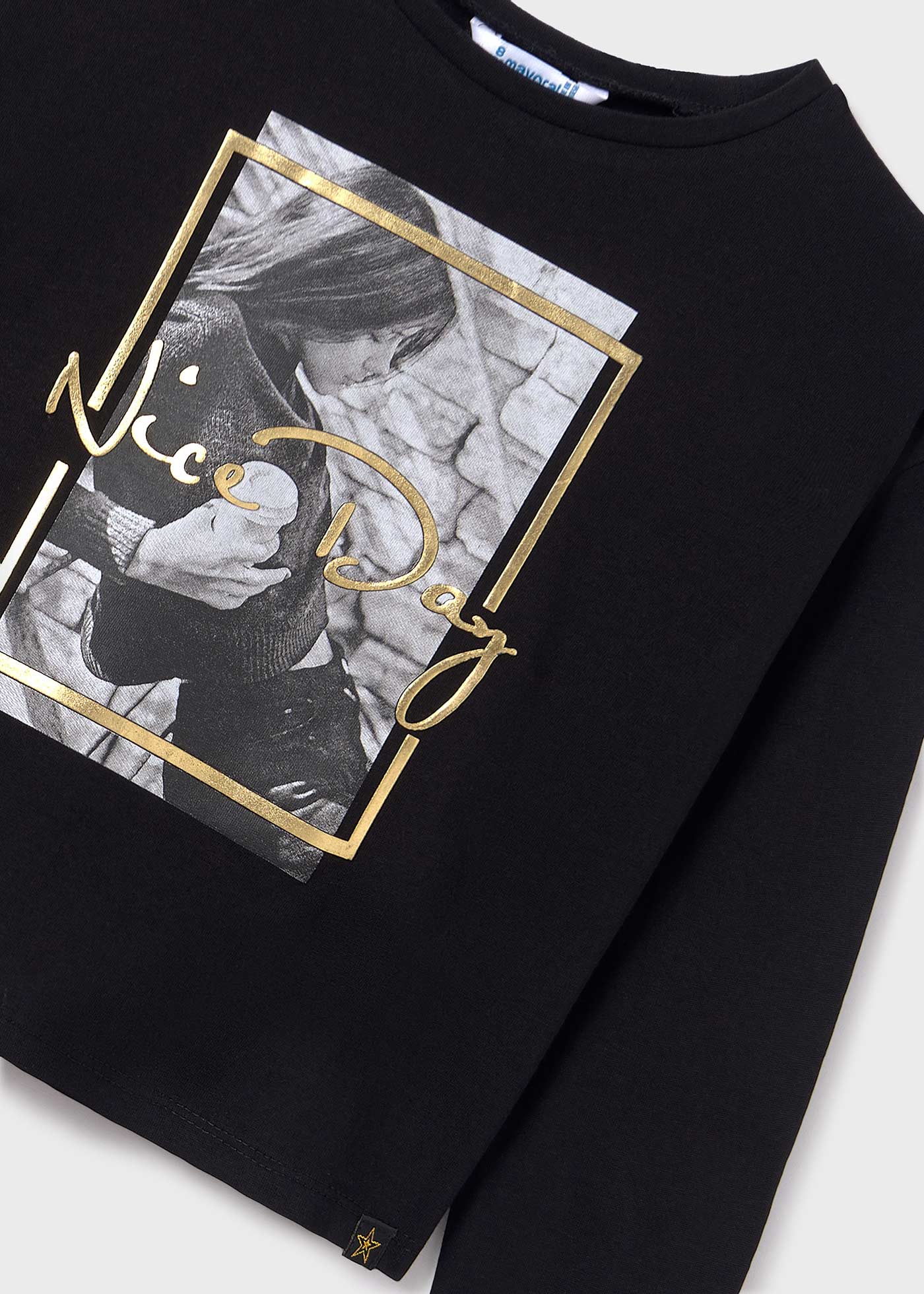 Camiseta estampada Better Cotton para meninas