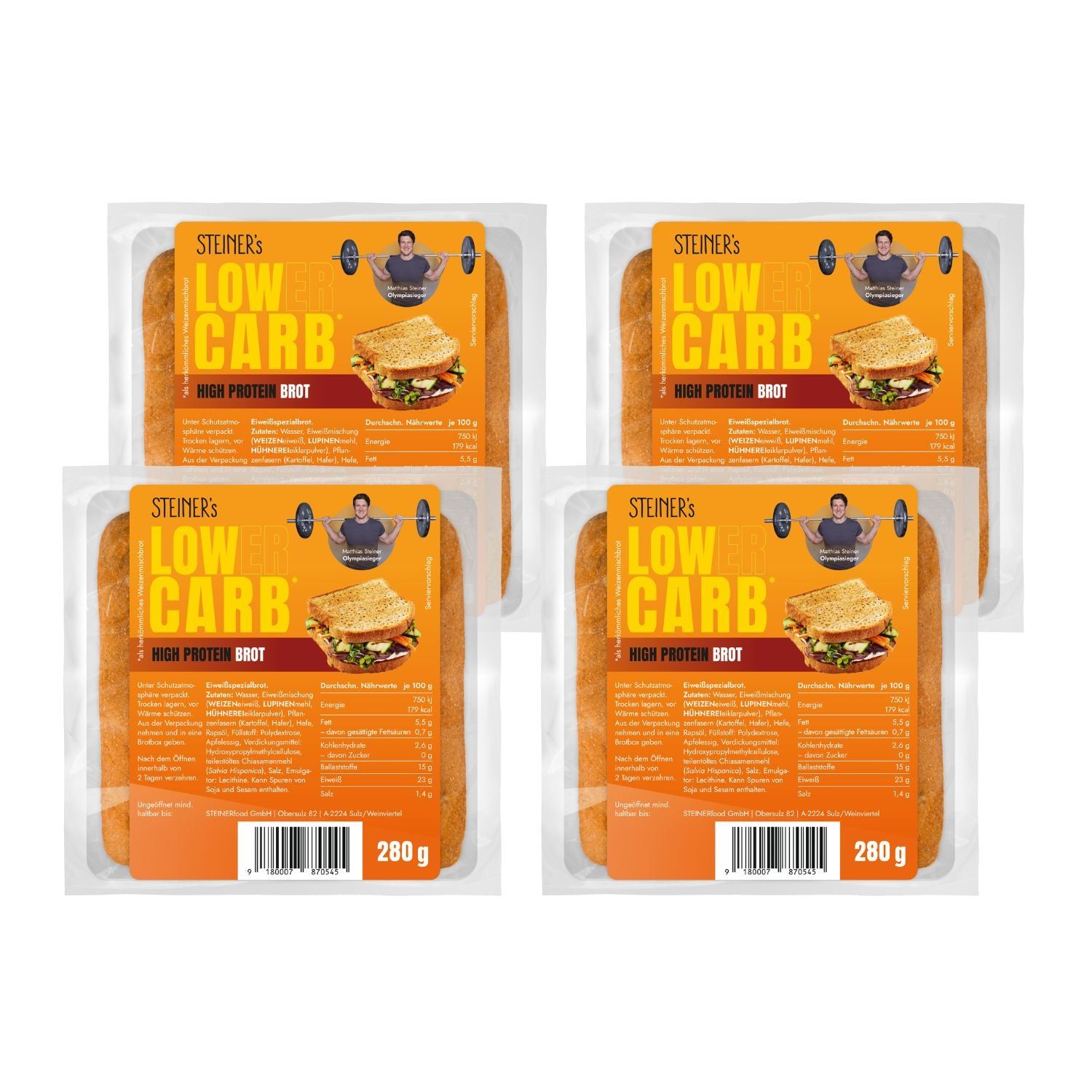 Low Carb High Protein Brot