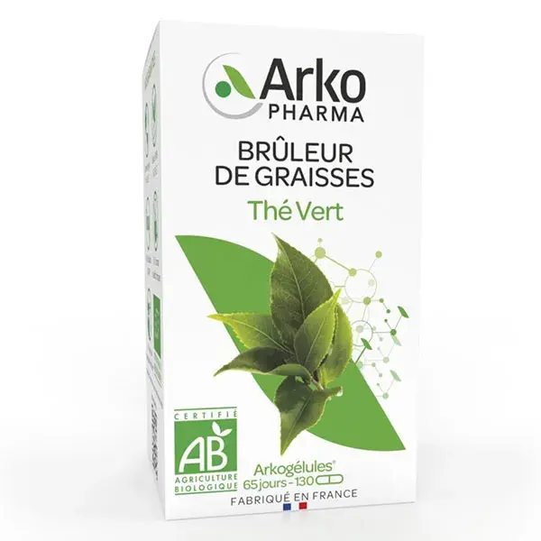 Arkopharma Arkogélules Chá Verde Orgânico 130 cápsulas