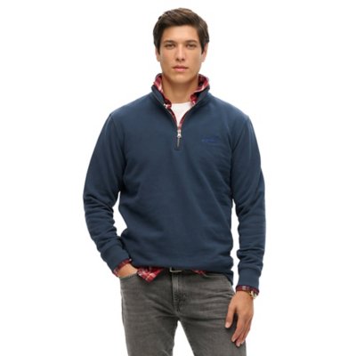 Sweatshirt homme Essential Logo Henley SUPERDRY
