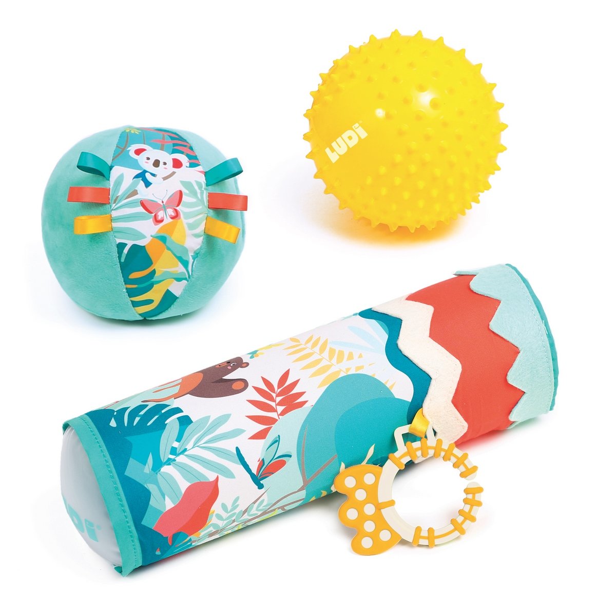 Coffret sensoriel tube et balles
