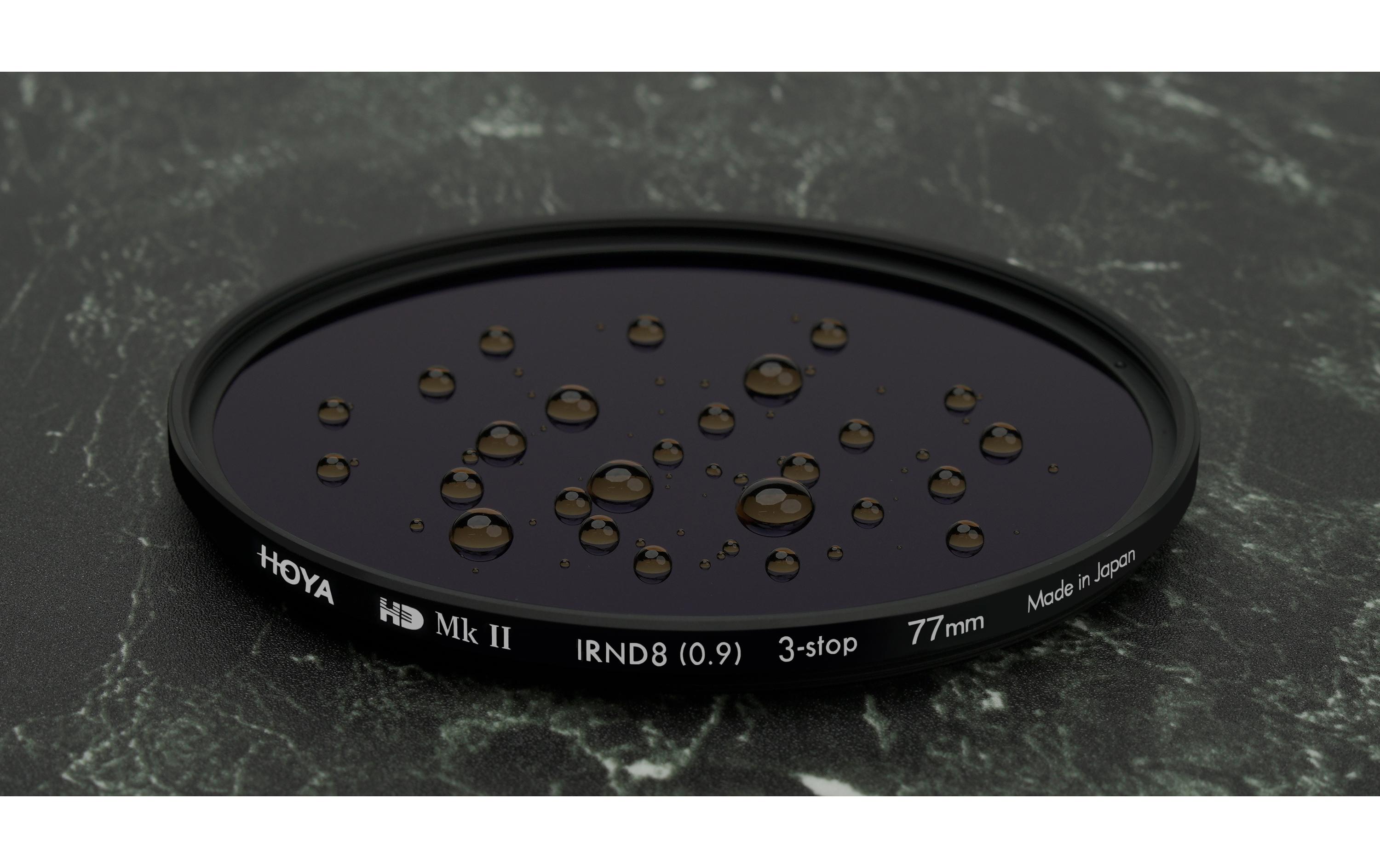 Graufilter HD MKII IRND Kit – 77 mm<br>Set mit 3 Neutraldichtefiltern zur Belichtungskorrektur und Farbwiedergabe