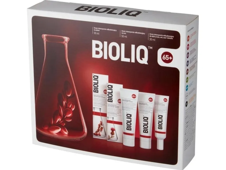 BIOLIQ_SET 65  Day Cream 50ml   Night Cream 50ml   Eye, Lip, Neck and Decolletage Cream 30ml