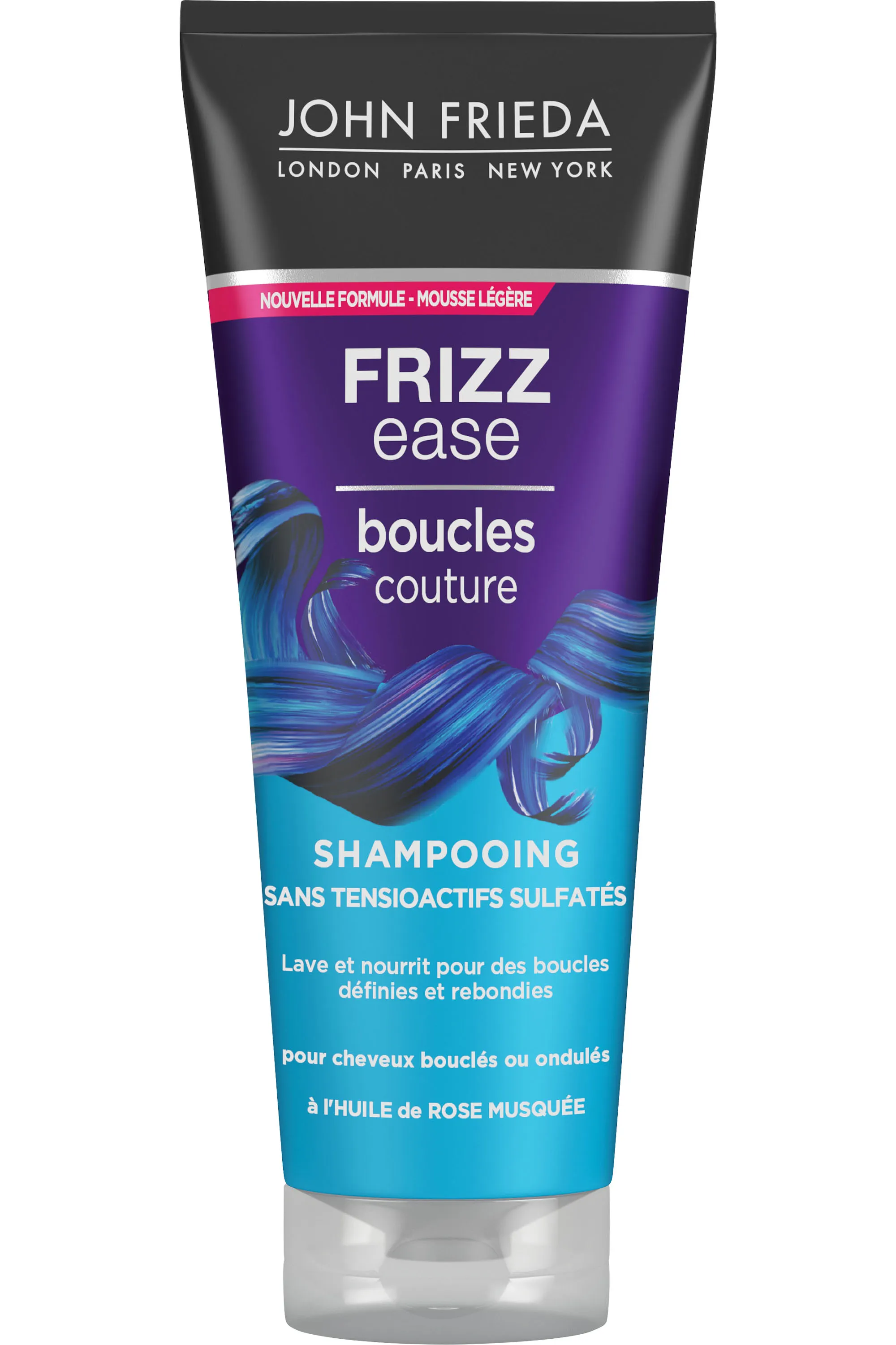 John Frieda Shampoing boucles couture sans sulfate Frizz Ease-250 ml