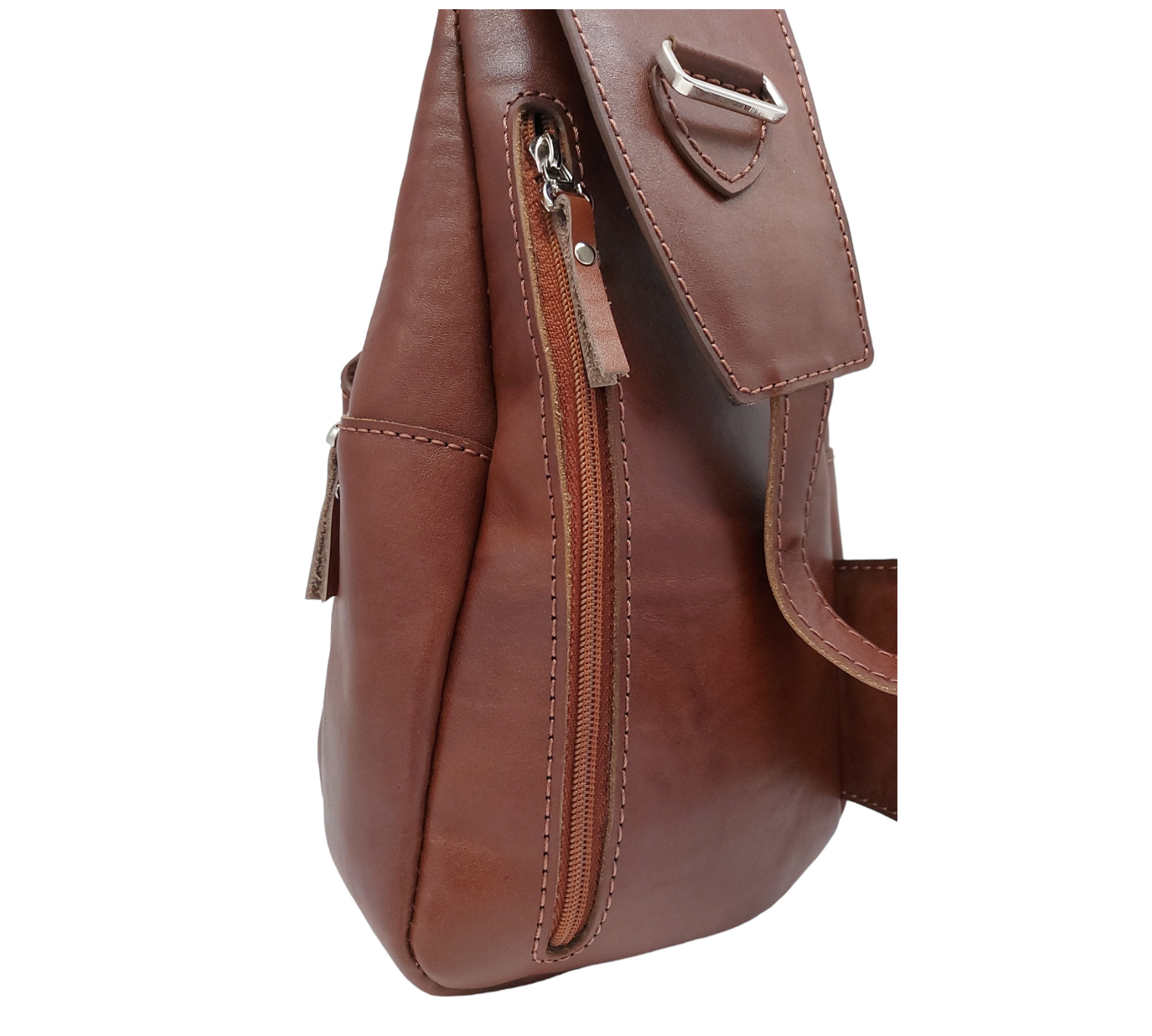 Handgemaakte Leren Crossbody Tas Heren – Elodina