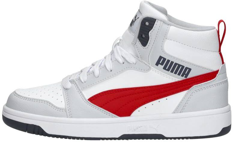 Puma Puma Rebound V6 Mid Jr licht grijs