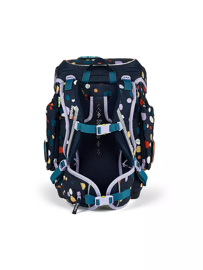 ERGOBAG Schultaschenset 5tlg CUBO - Bärnsteinhöhle  dunkelblau