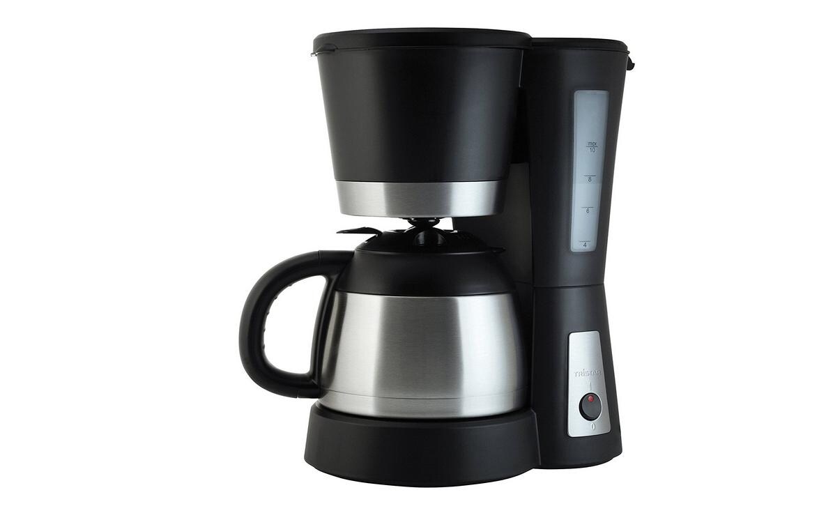 Filterkaffeemaschine CM-1234 Schwarz/SilberFür bis zu 10 Tassen frisch gebrühten Kaffee