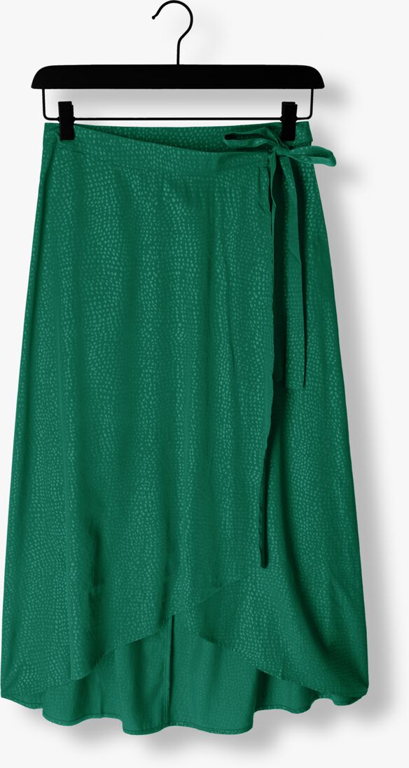 MY ESSENTIAL WARDROBE groene my essential wardrobe midirok linemw wrap skirt