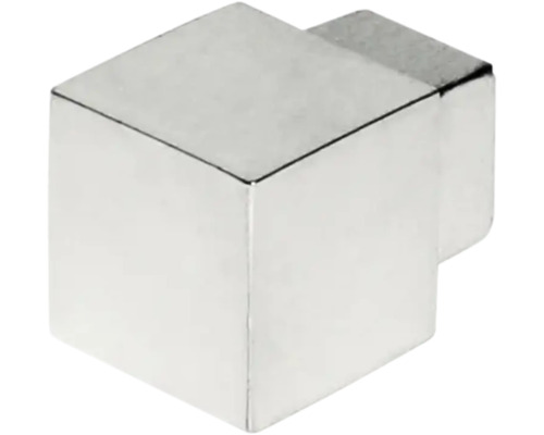Hoekstuk Dural Squareline Aluminium Zilver 11 mm