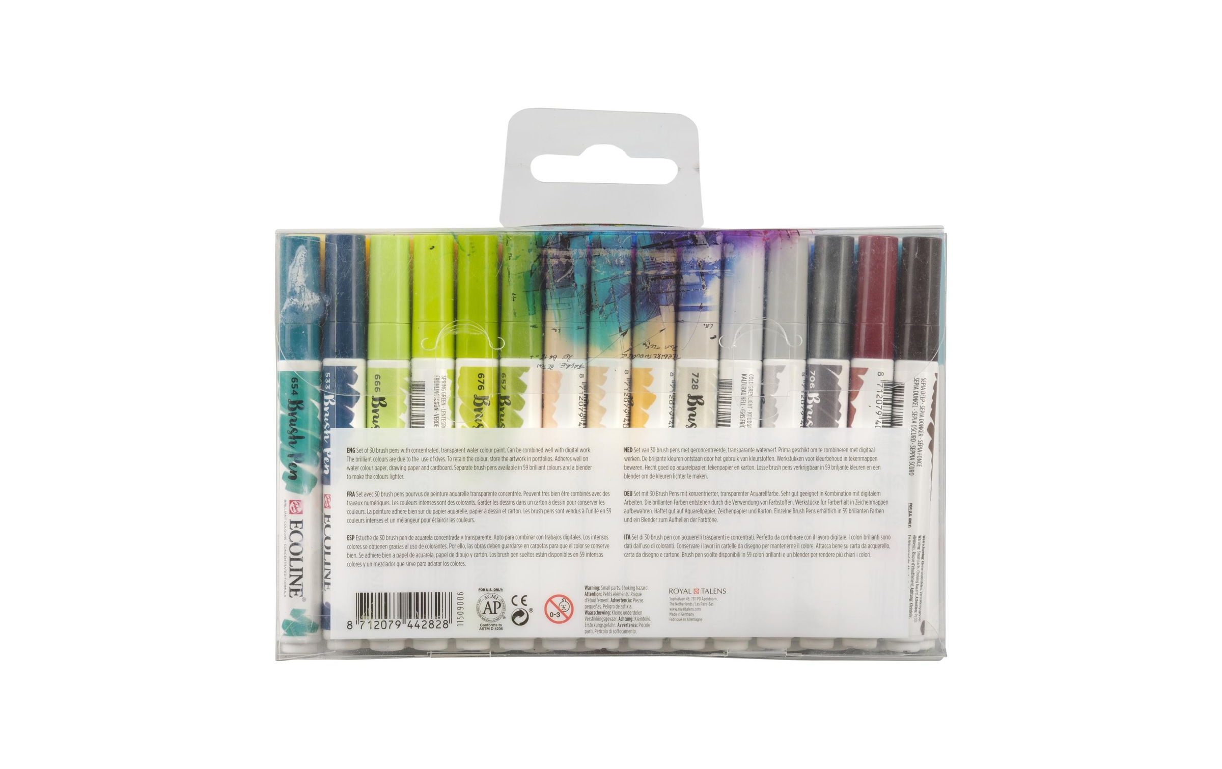 Talens Faserstift »Ecoline Basic Add« Verwischbar