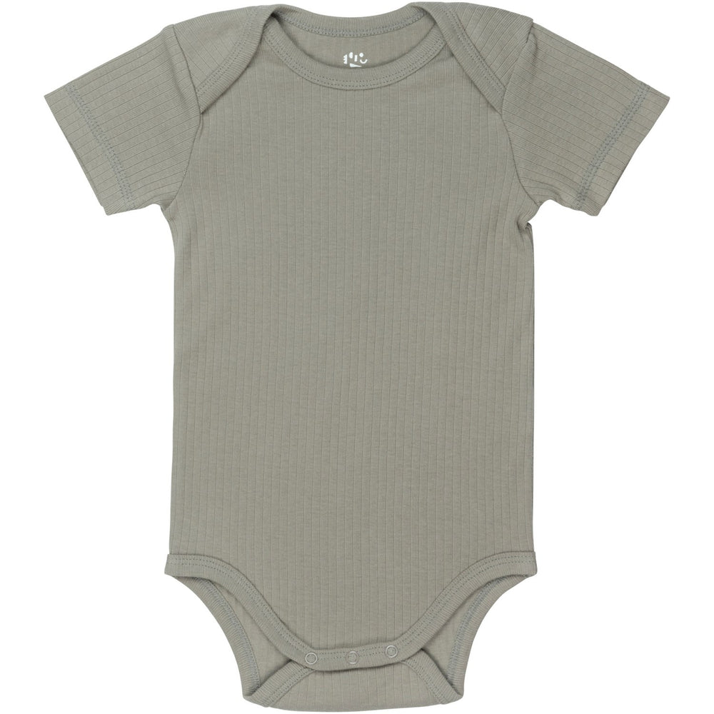 Køb COPENHAGEN COLORS Lt. Grey Rib Jersey Kort Sleeve Body