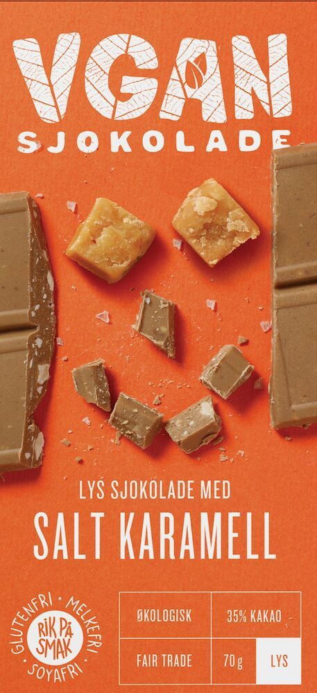 VGAN lys med salt karamel