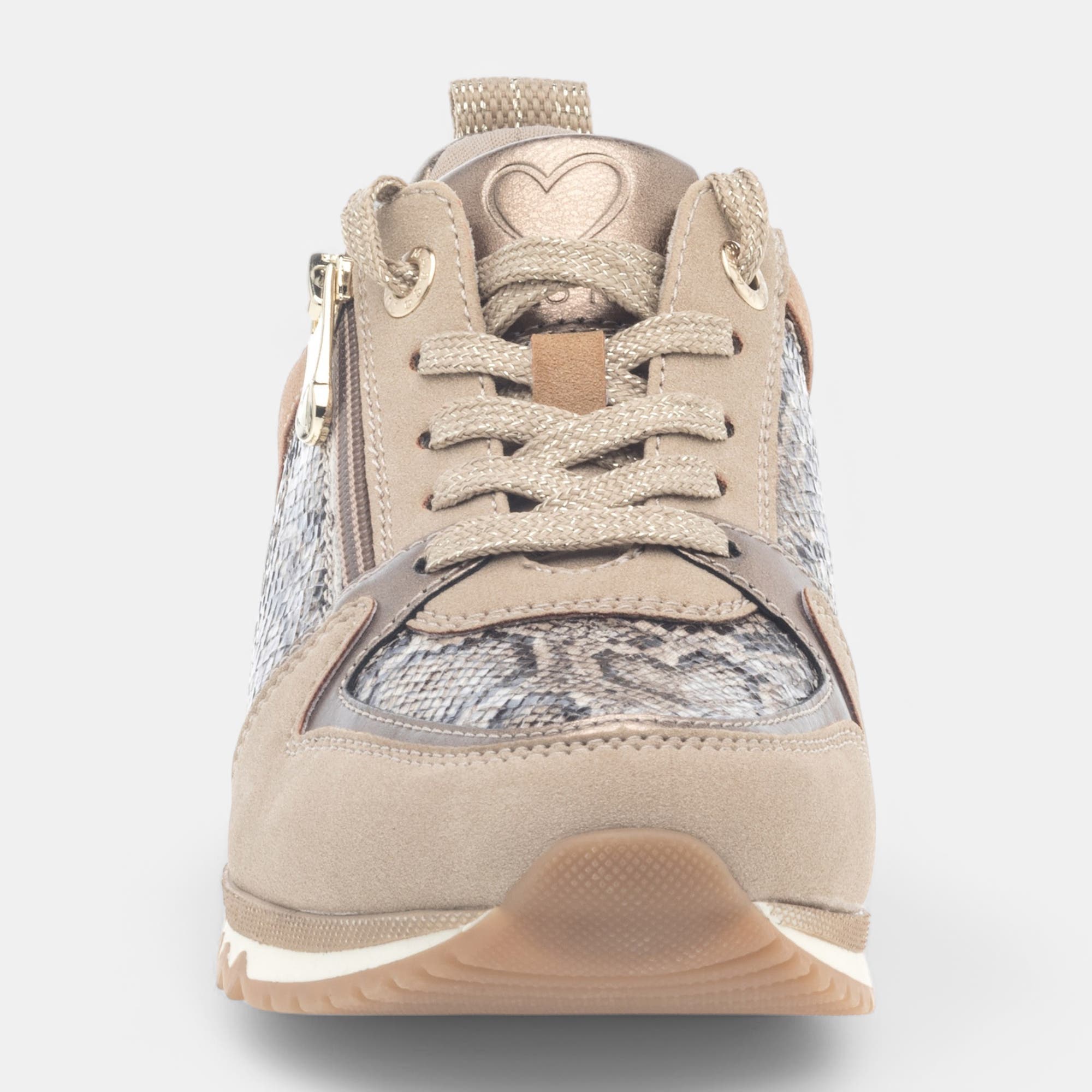 Baskets basses Femme taupe