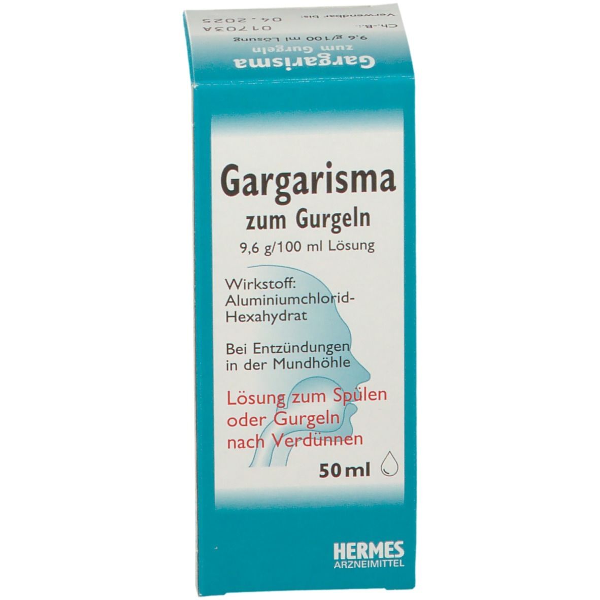 Gargarisma zum Gurgeln
