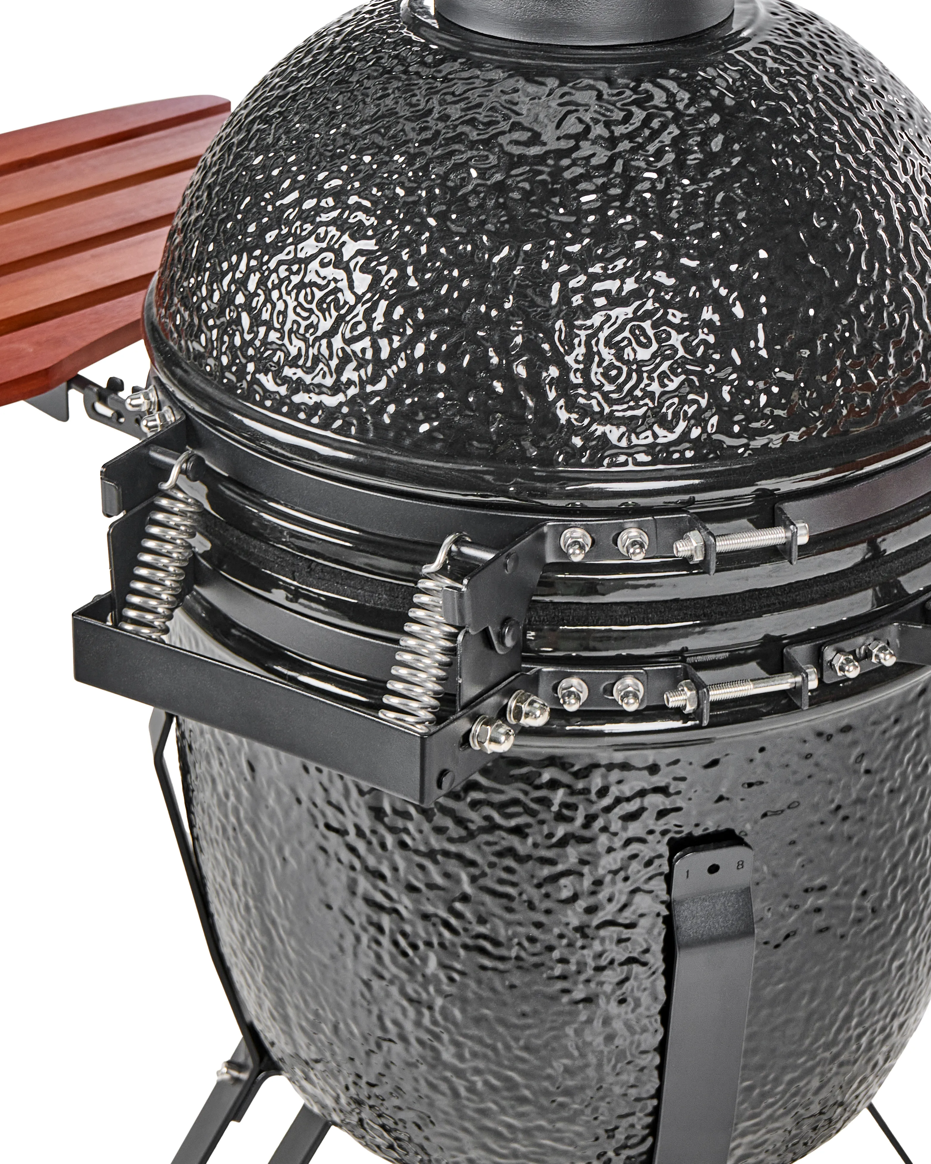 Houtskoolgrill voor buiten KAMADO Keramiek Zwart