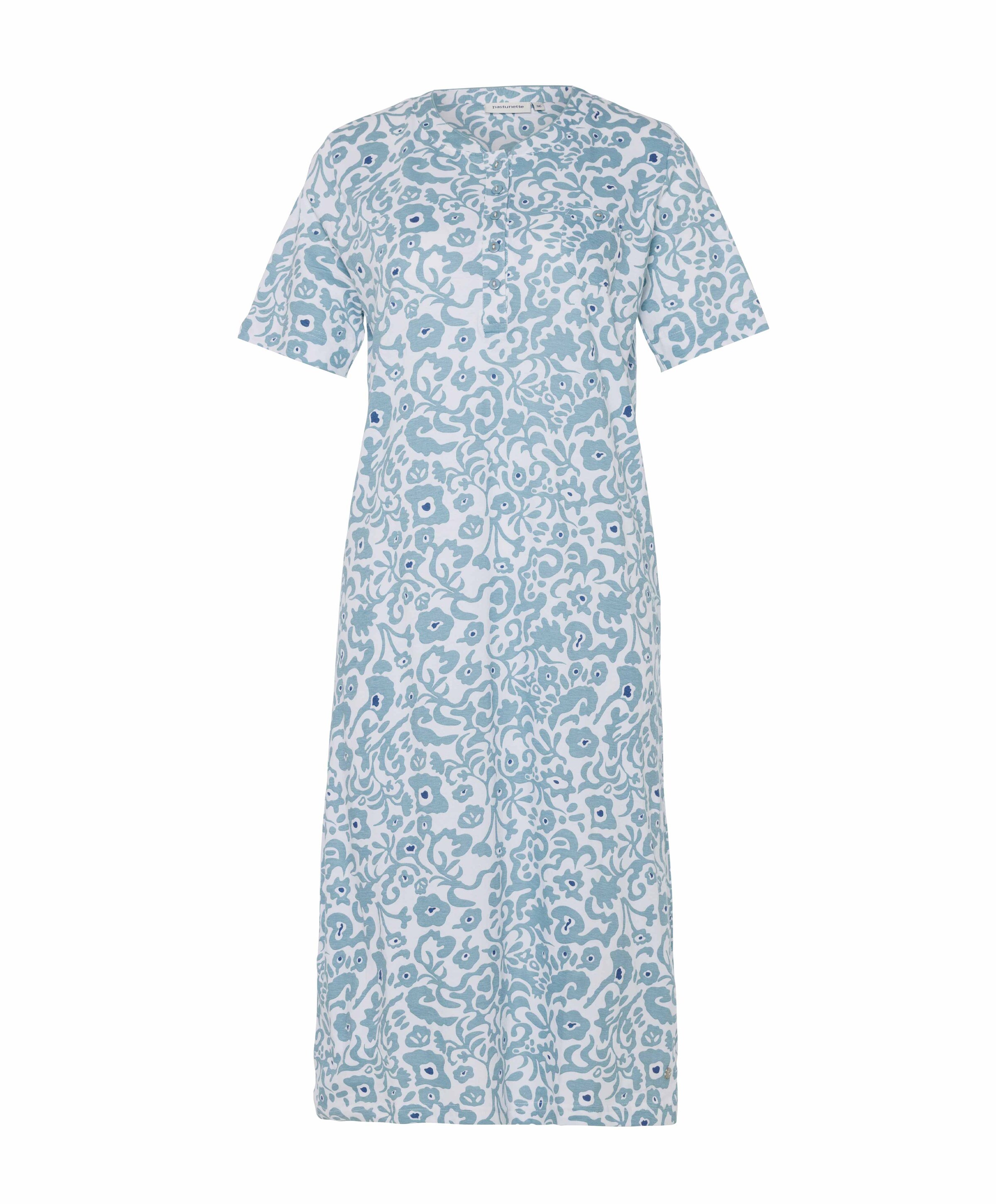 Pastunette Dames nachthemd blauw