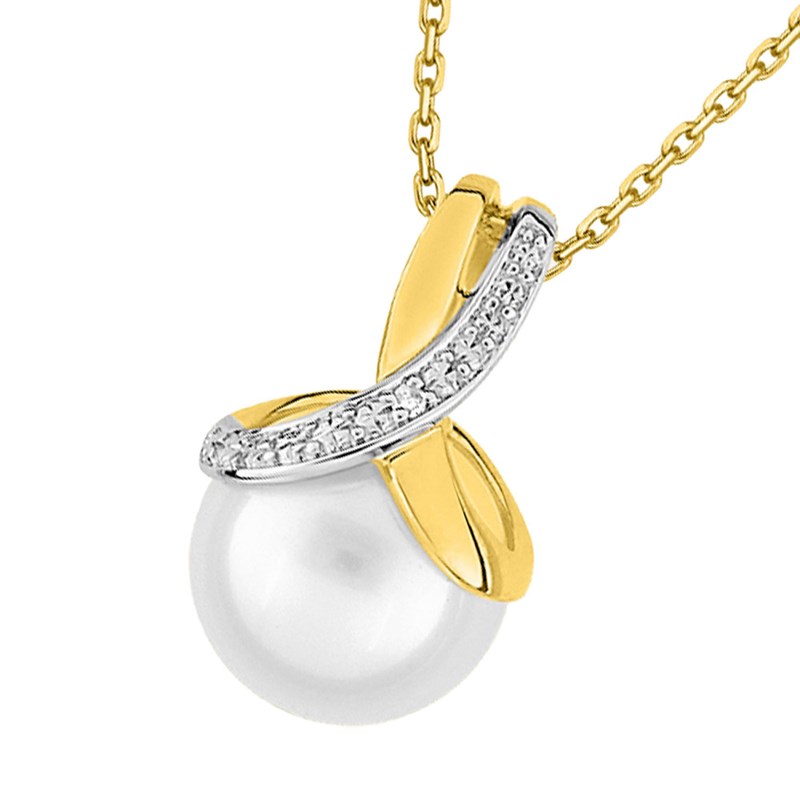Collier Femme - perle - Or 18 Carats - Longueur : 42 cm