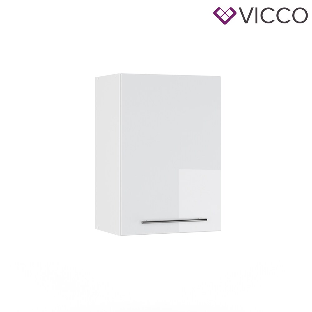 VICCO Hängeschrank 50 cm Weiß Küchenzeile Unterschrank Fame