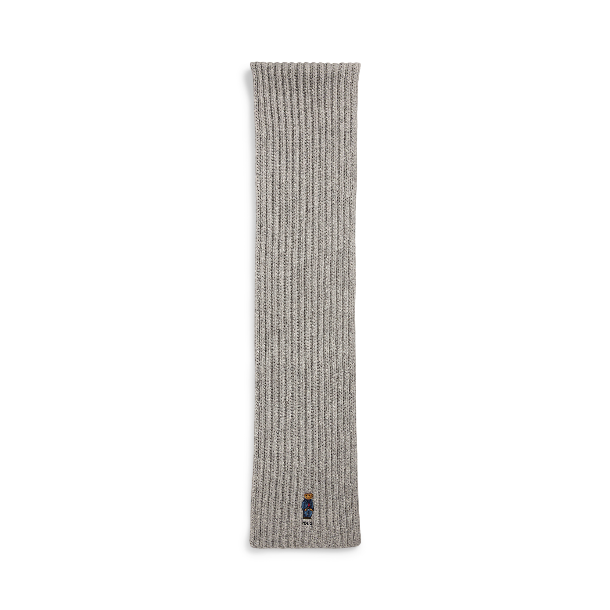 Echarpe en laine mélangée | Gris