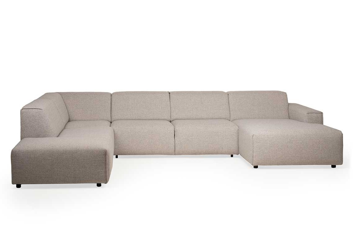 Kess hoekbank U-model rechts SG Oasis Shell