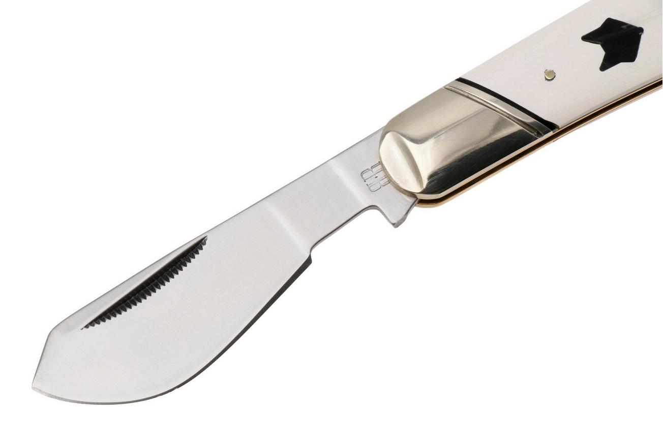 Rough Ryder Arctic Fox Cotton Sampler RR2546, slipjoint zakmes