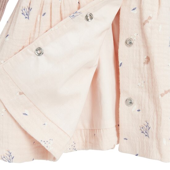 Mon écureuil chou Robe manches longues bi-matière   Print Squirrel        de               Marèse