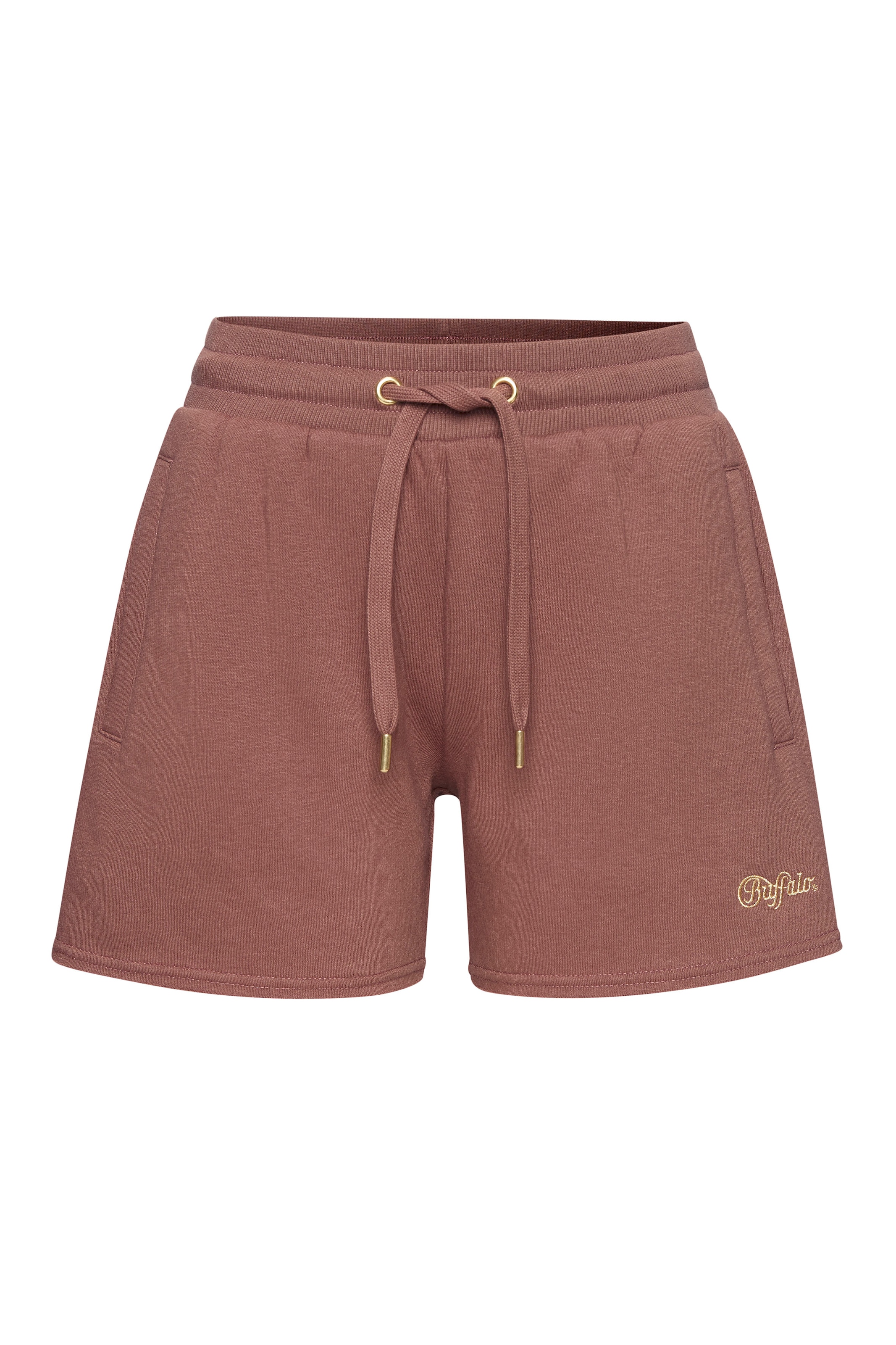 Buffalo Shorts  mit aufwendiger Logostickerei