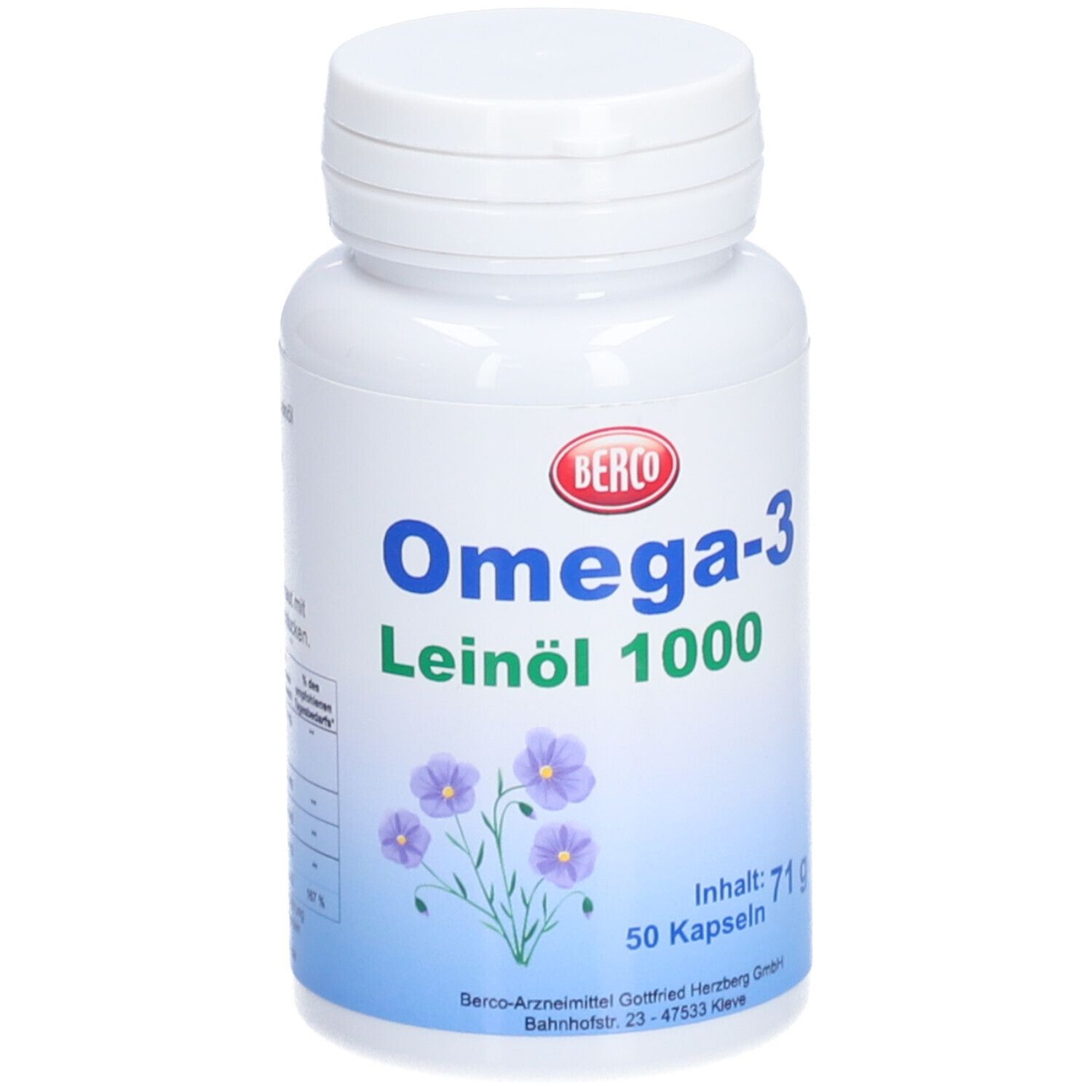 BERCO Omega33 Leinenöl 1000
