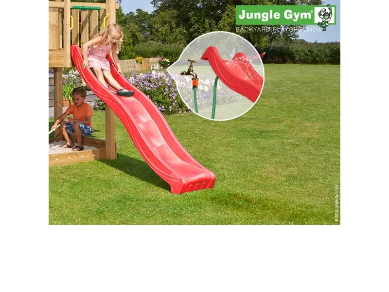 Jungle Gym Rutschebane rød 2,20 m (805-062)