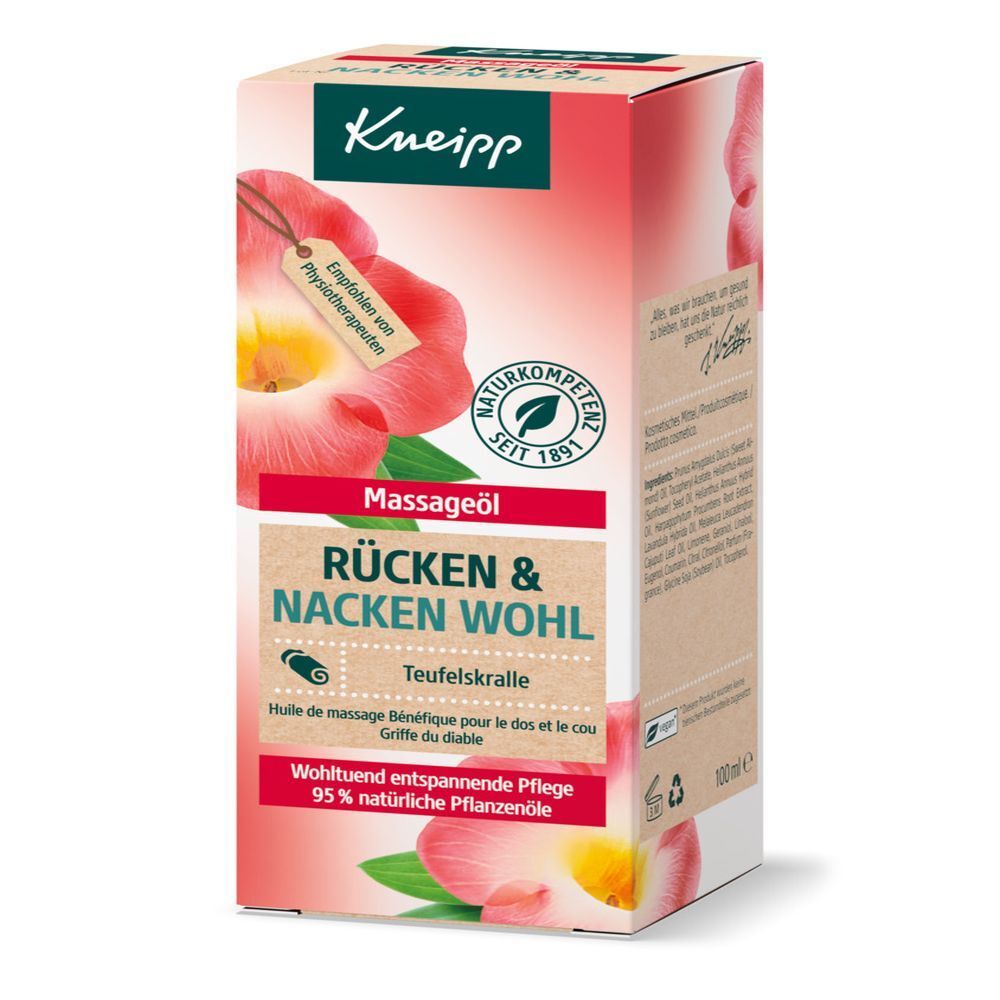 Kneipp® Massageöl Rücken & Nacken Wohl