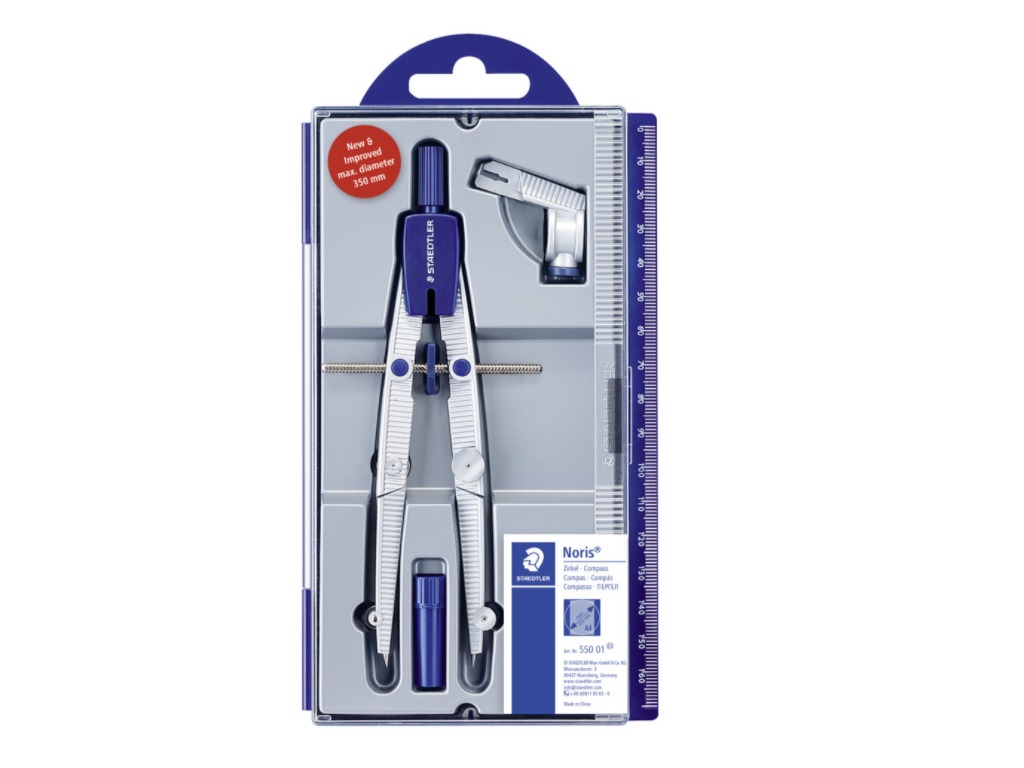 COMPASSO NORIS CLUB 550 STAEDTLER COM ACESSÓRIOS