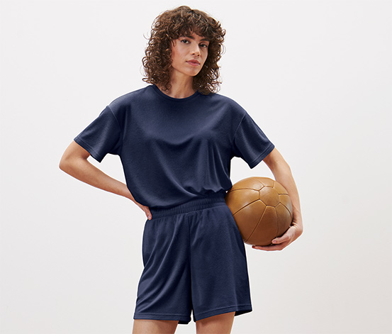 Frottee-Sportshorts