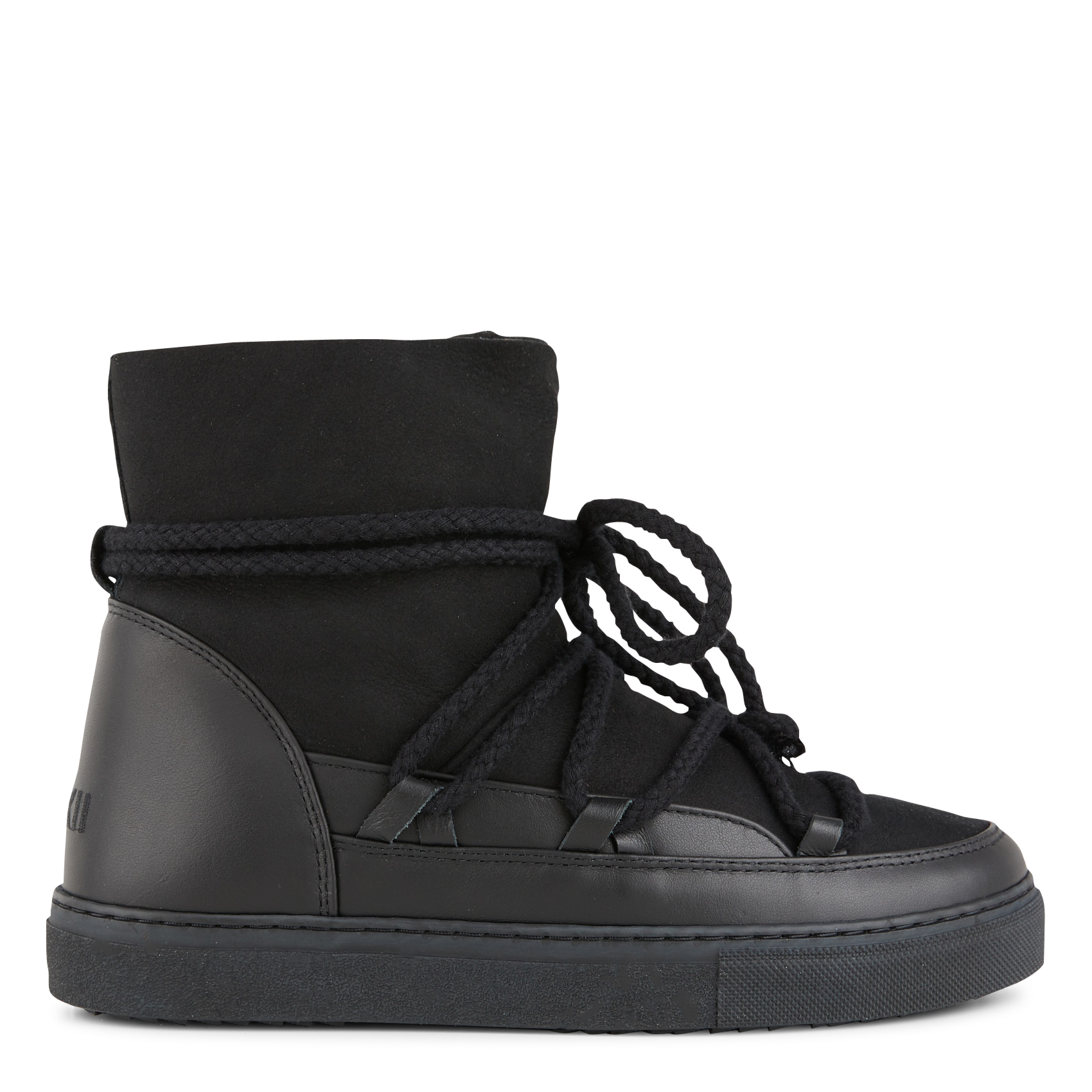 CLASSIC -Boots fourrées en cuir | Noir