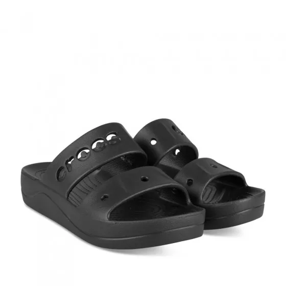 Mules NOIR CROCS Baya Platform