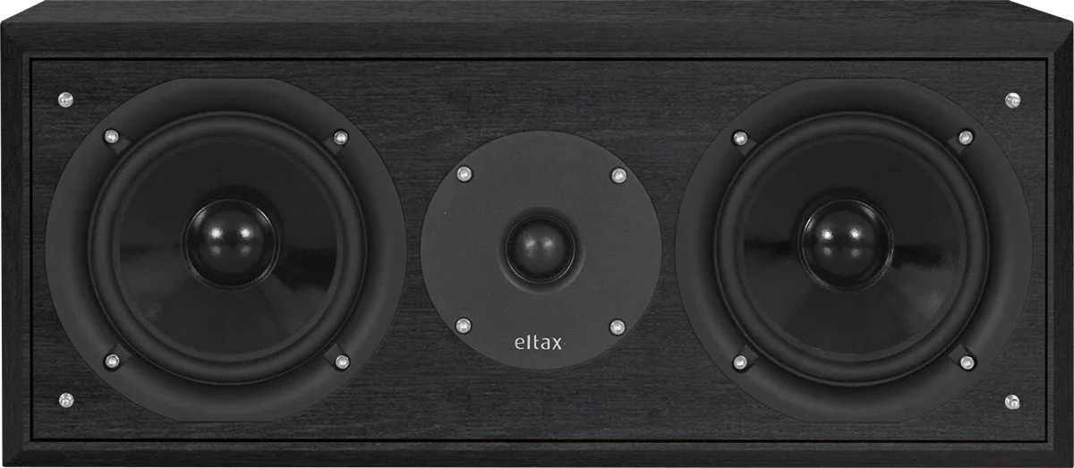 Eltax Monitor Centre noir Enceintes centrales