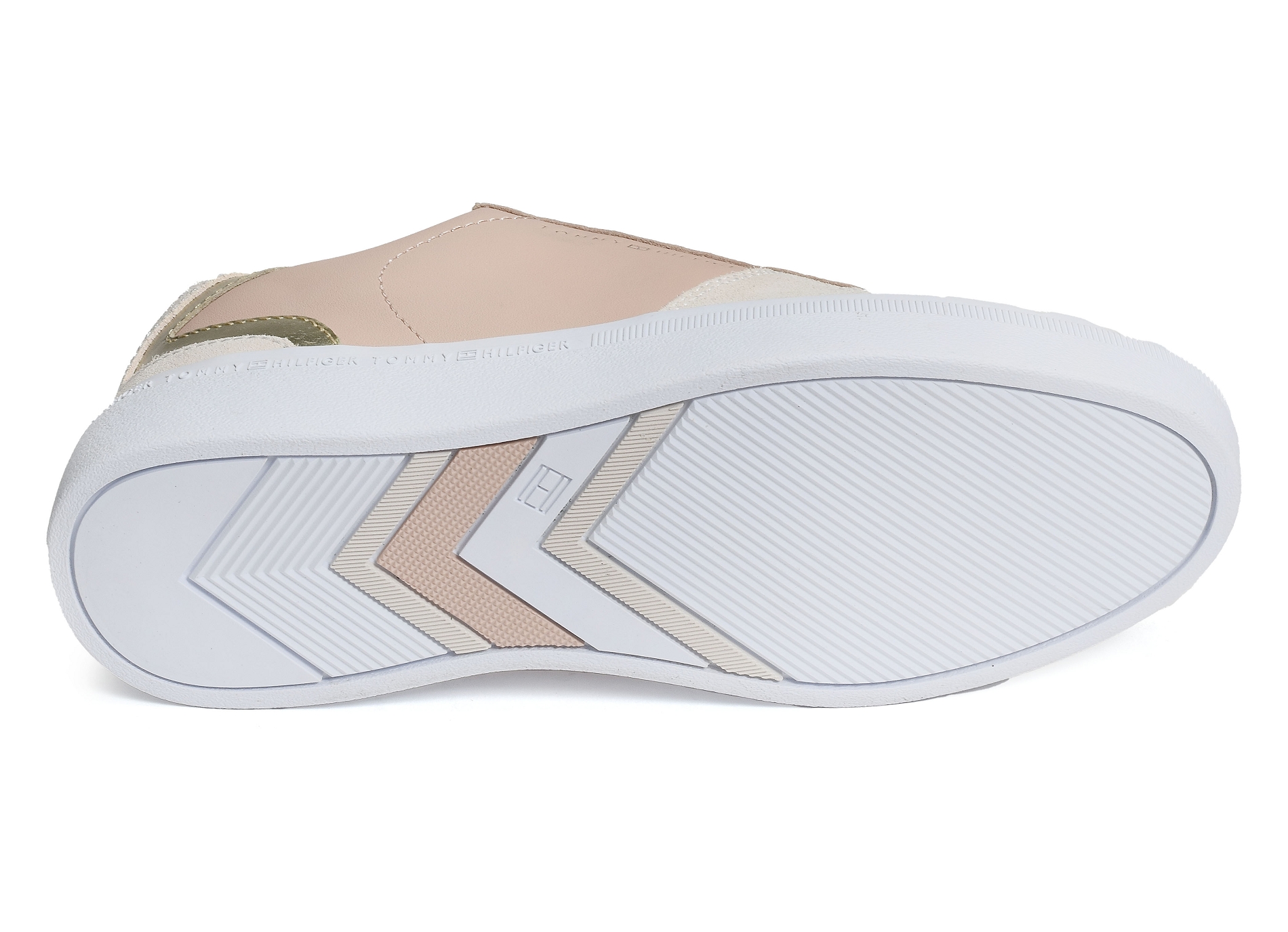 Leather court sneaker 7107 rose
