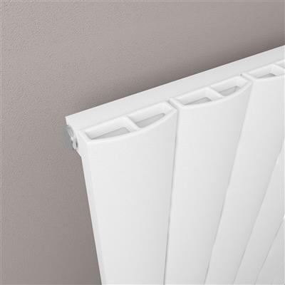 Eastbrook Tordino radiator 45x180cm aluminium 1432W wit mat