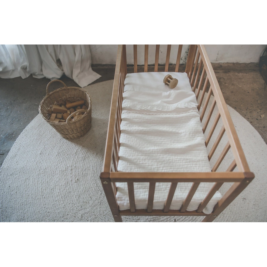 koeka Babydecke Elba Weiß