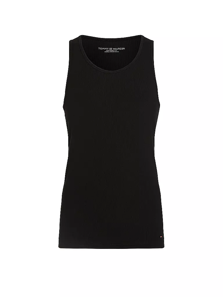 TOMMY HILFIGER Shirt 3er Pkg. black schwarz