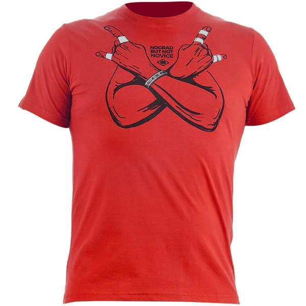 T-shirt NOGRAD NOT NOVICE TSHIRT M BRICK