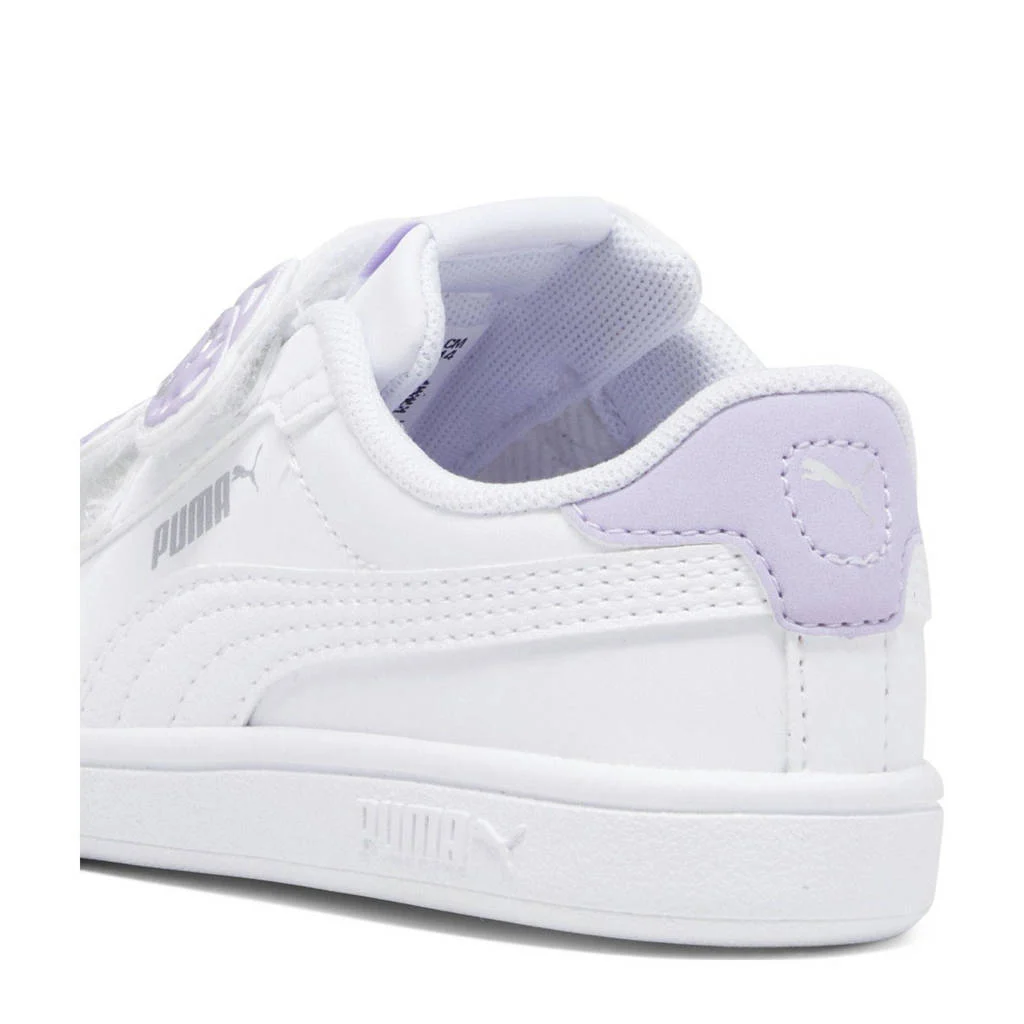 Puma Smash 3.0 Butterfly Vsneakers wit/lila/zilver