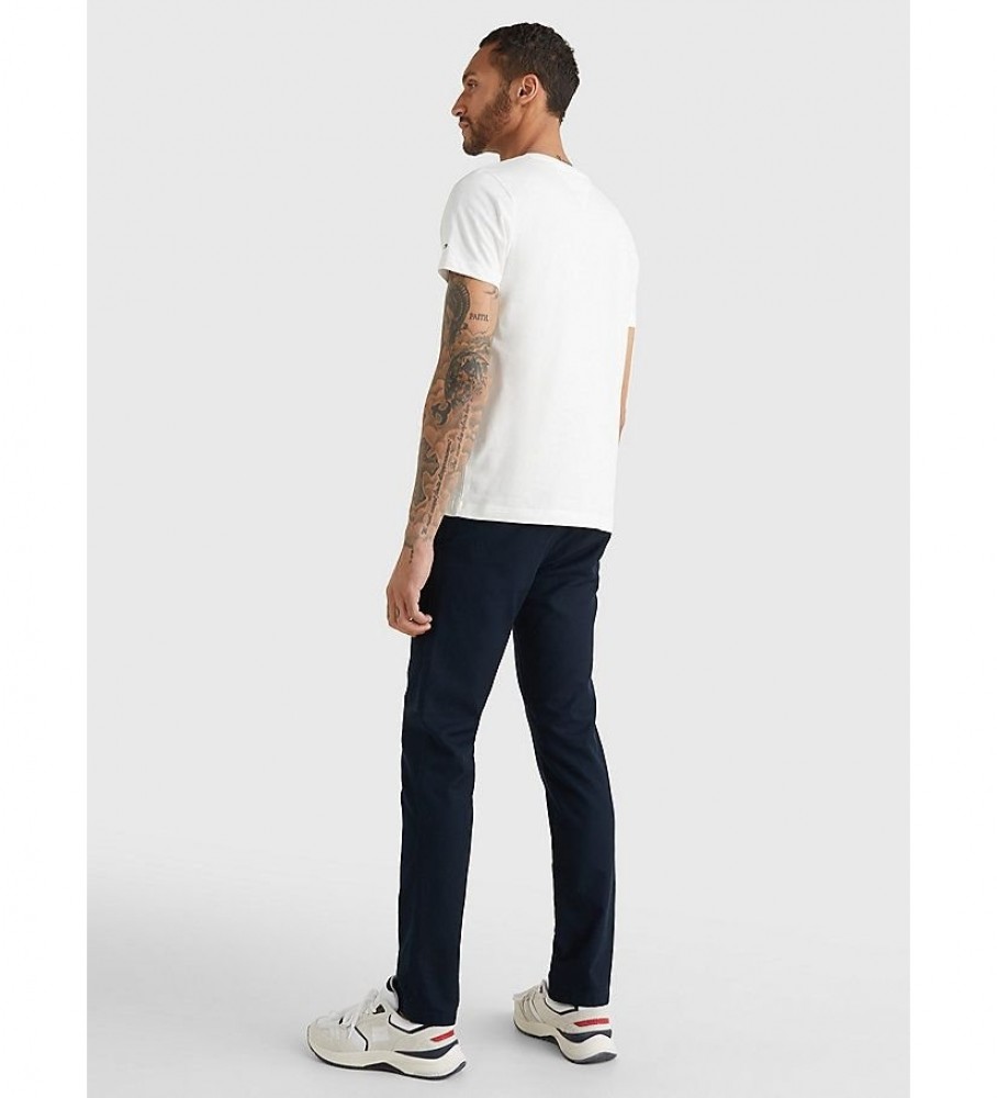 Camiseta Tommy Hilfiger Core Logo, branca