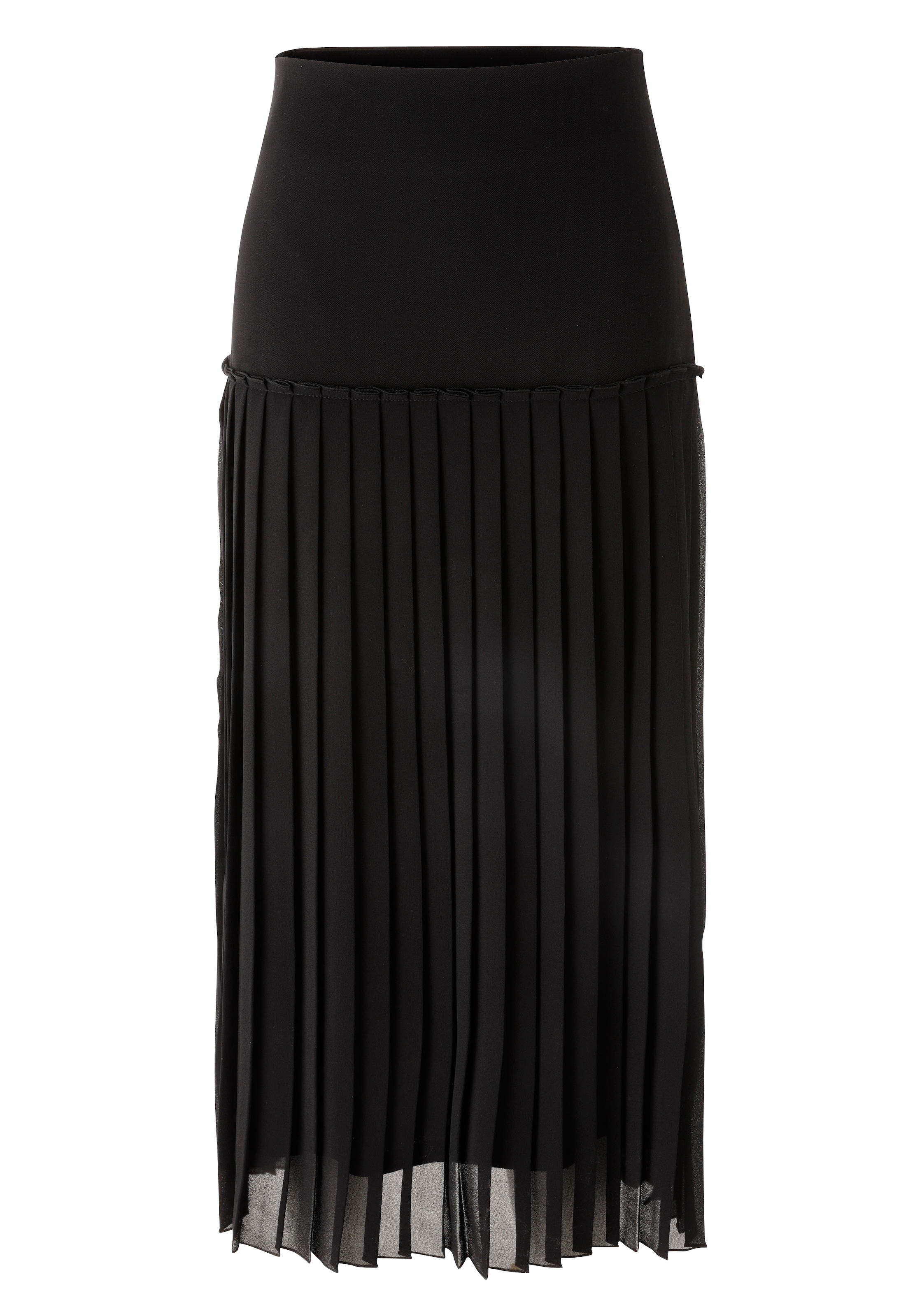 Aniston SELECTED Plisseerock , aus edlem Chiffon - NEUE KOLLEKTION